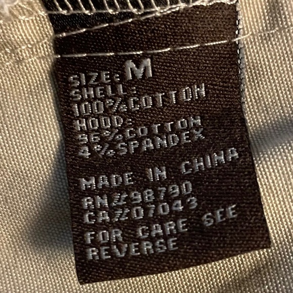 Dollhouse Outerwear Trench Style Jacket with Faux Hoodie Insert Size Medium - Picture 4 of 10